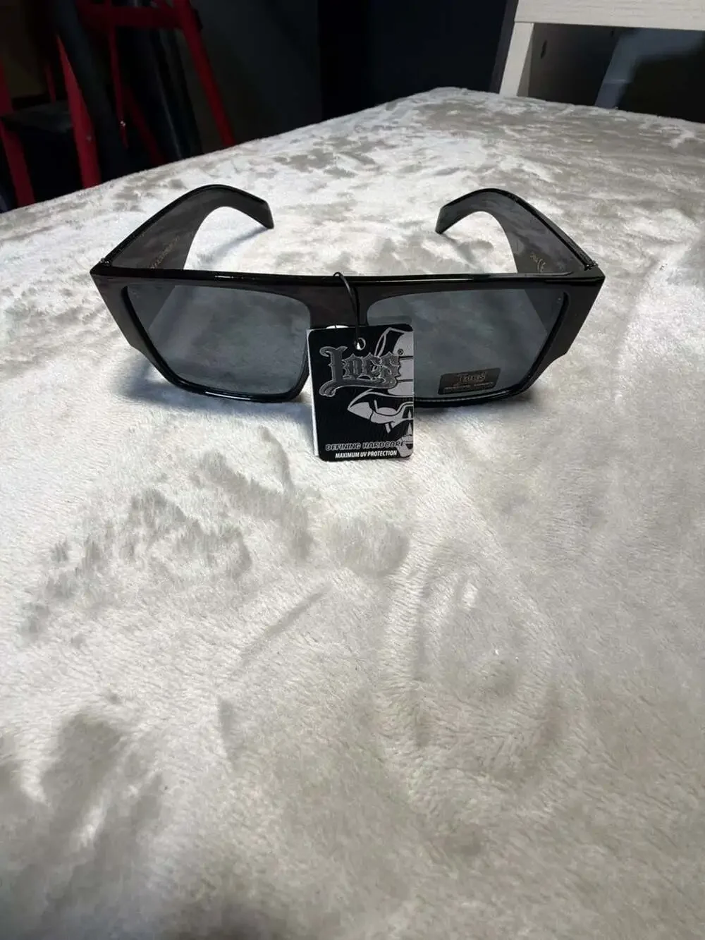 Locs 8LOC91292-BK Flat Top Hardcore Sunglasses